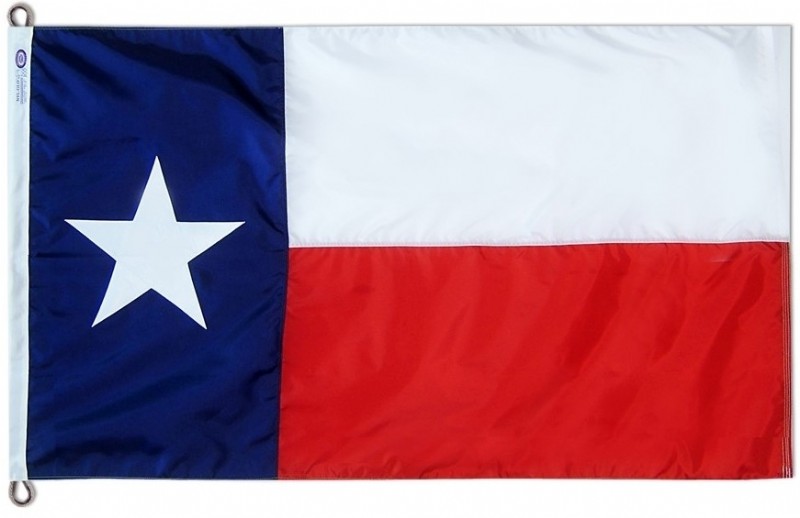 8 x 12' Polyester Texas Flag