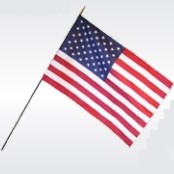 12 x 18" American Flag - Classroom (Carton of 12)