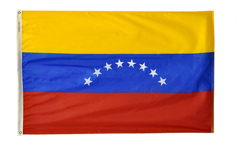 3 x 5' Nylon Venezuela Flag Civil