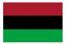 3 x 5' Nylon Afro American Flag