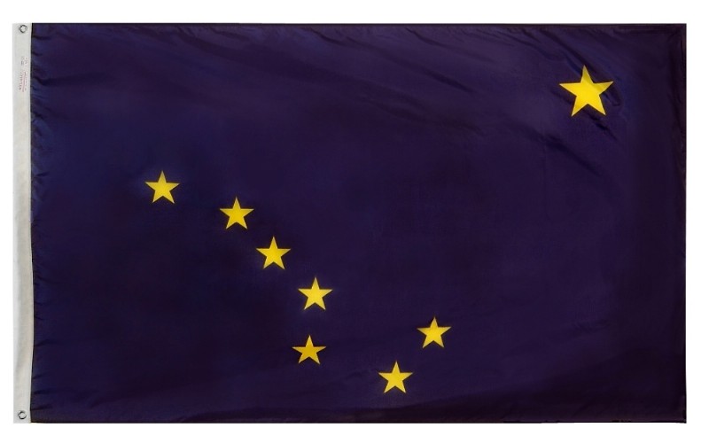 4 x 6' Polyester Alaska Flag