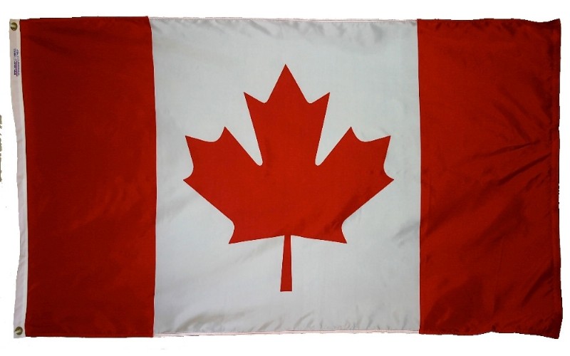 3 x 5' Nylon Canada Flag