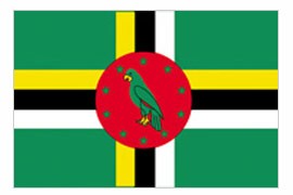 2 x 3 Dominica Flag