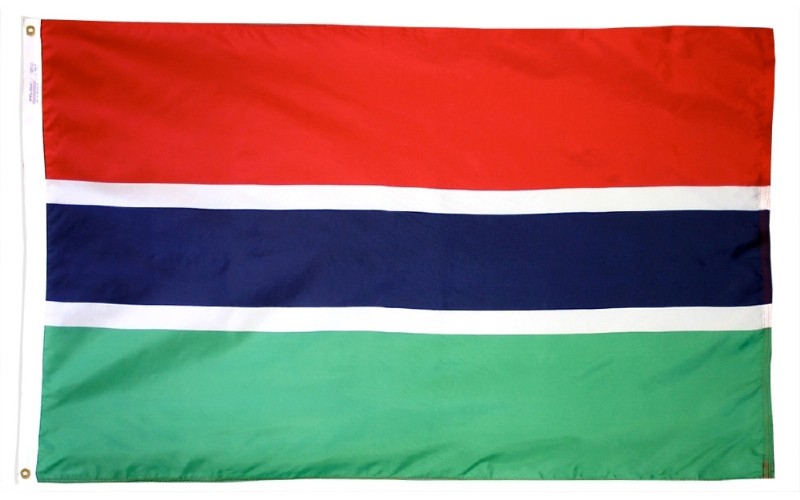 3 x 5' Nylon Gambia Flag