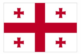 2 x 3' Republic of Georgia Flag