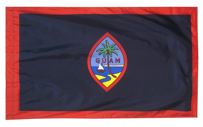 2 x 3' Nylon Guam Flag