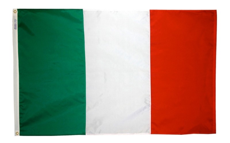 2 x 3' Nylon Italy Flag