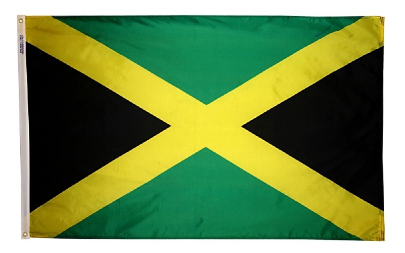 3 x 5' Nylon Jamaica Flag