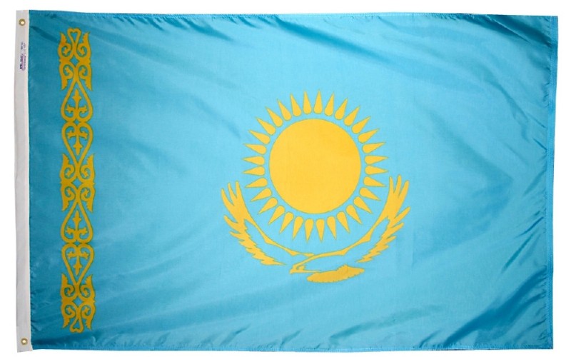 3 x 5' Nylon Kazakhstan Flag
