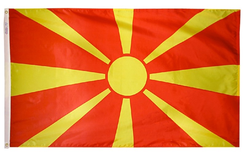 3 x 5' Nylon Macedonia Flag