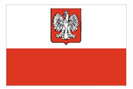 2 x 3' Nylon Poland Eagle Flag