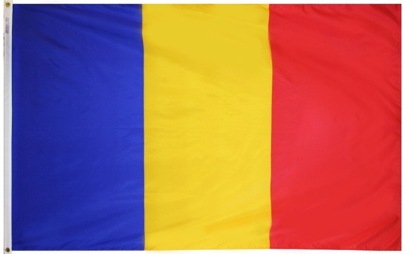 2 x 3' Romania Flag