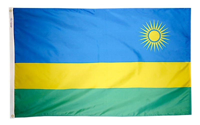 3 x 5' Nylon Rwanda Flag