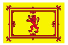 2 x 3' Scottish Rampant Lion Flag