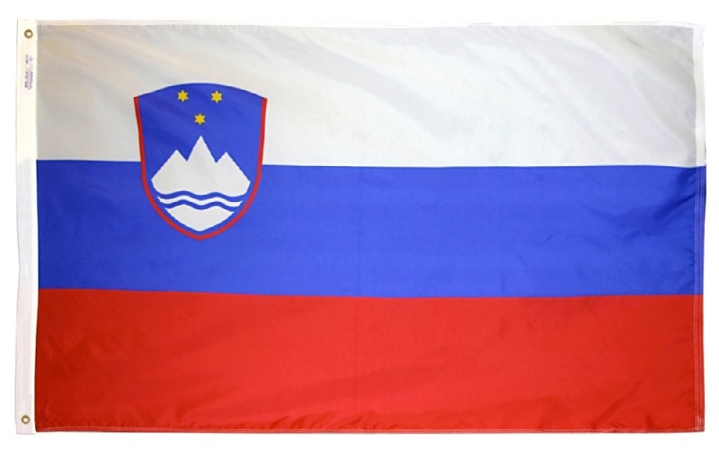 3 x 5' Nylon Slovenia Flag