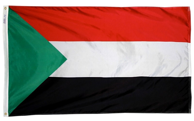 3 x 5' Nylon Sudan Flag