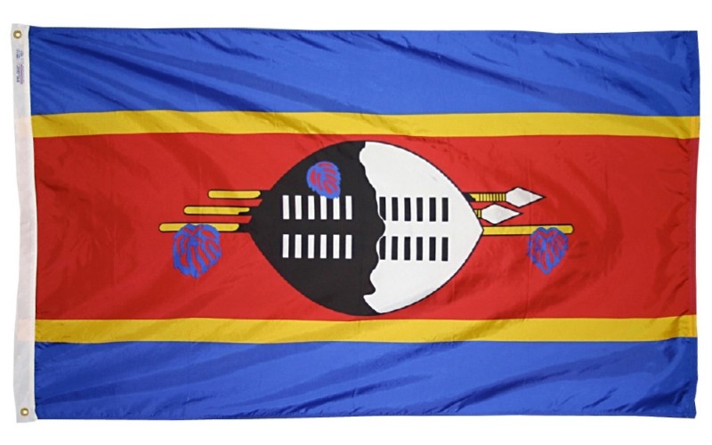 3 x 5' Nylon Swaziland Flag