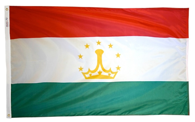 3 x 5' Nylon Tajikistan Flag