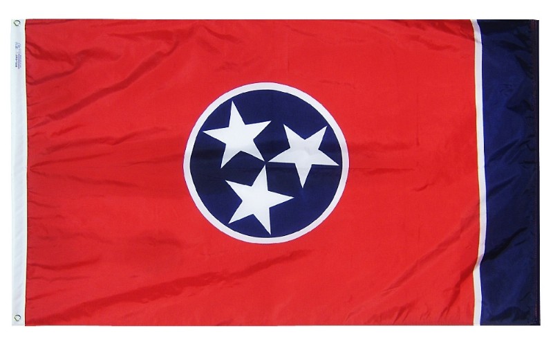 5 x 8' Nylon Tennessee Flag