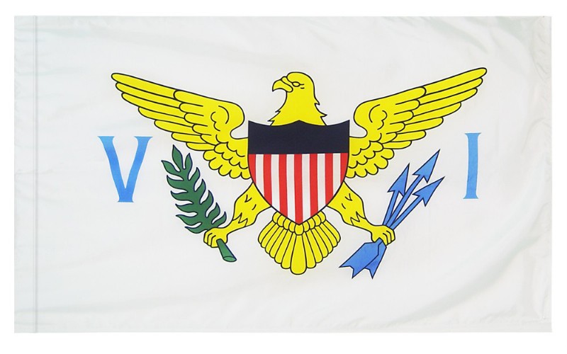 2 x 3' Nylon U.S. Virgin Islands Flag