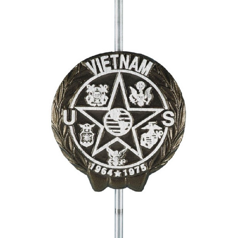 Vietnam Veteran Grave Marker - Aluminum