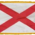 3 x 5' Nylon Alabama Flag - Fringed