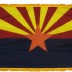 3 x 5' Nylon Arizona Flag - Fringed