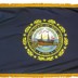 3 x 5' Nylon New Hampshire Flag - Fringed