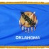 3 x 5' Nylon Oklahoma Flag - Fringed