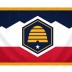 3 x 5' Nylon Utah Flag - Fringed