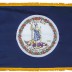 3 x 5' Nylon Virginia Flag - Fringed