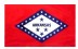 2 x 3' Nylon Arkansas Flag