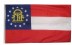 2 x 3' Nylon Georgia Flag