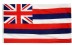 2 x 3' Nylon Hawaii Flag