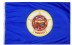 2 x 3' Nylon Minnesota State Flag - Historical