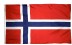 2 x 3' Nylon Norway Flag