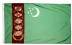 2 x 3' Turkmenistan Flag