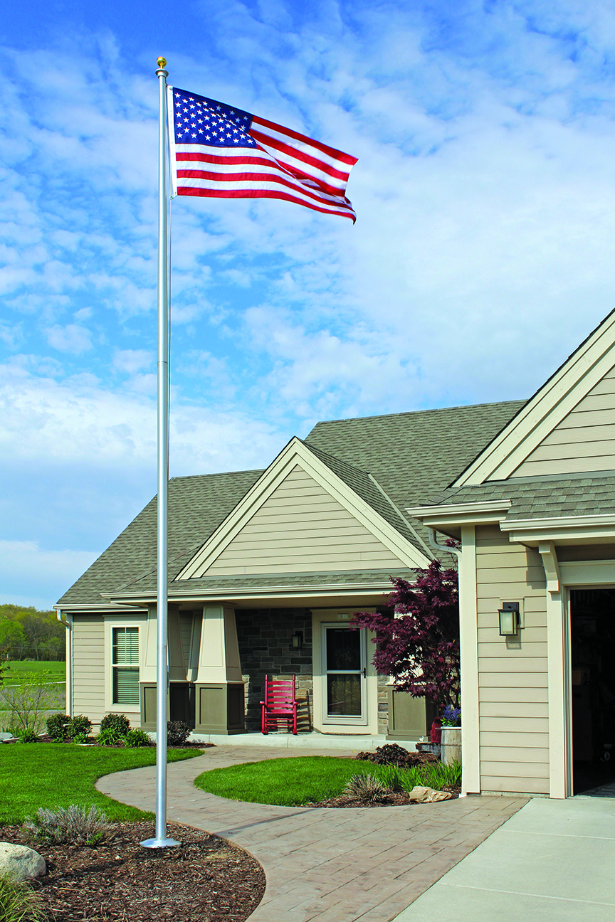 Sectional Commercial Flagpole