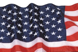 30 x 60' USA Nyl-Glo Flag ** 2-4 week backorder **