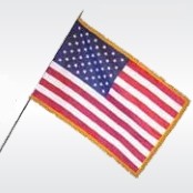 4" x 6" American Flag - Classroom (Carton of 12)