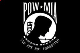 2 x 3' Nylon POW/MIA Flag - Single