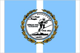 3 x 5' Colonial Nyl-Glo Korean War Vets Indoor Flag