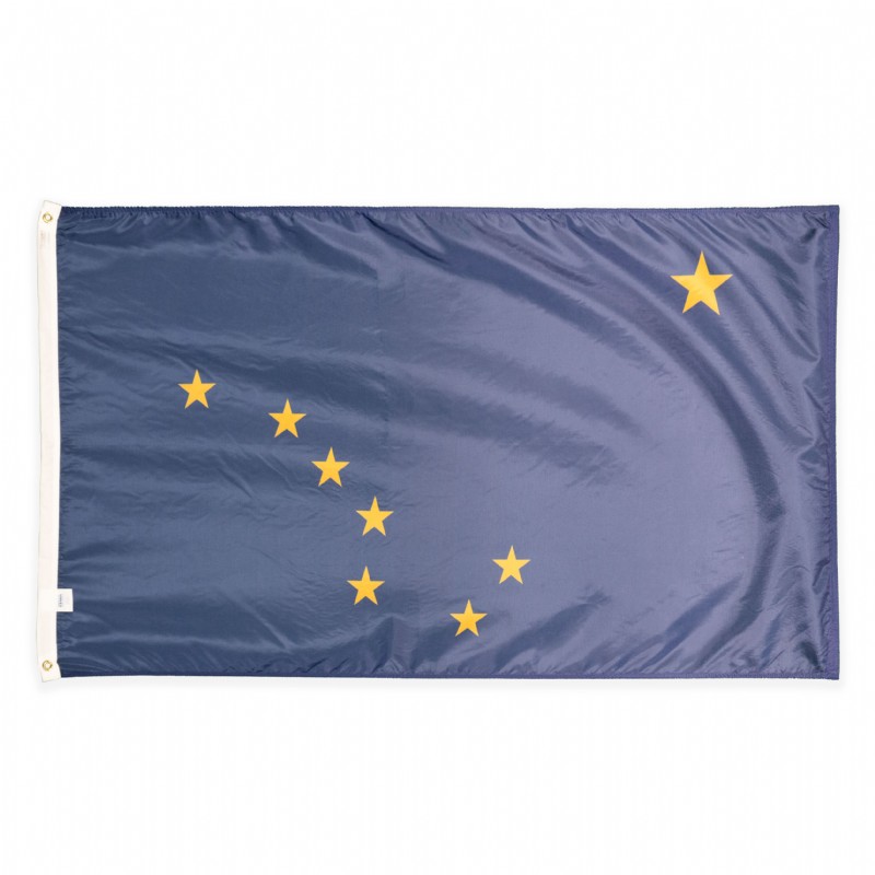 6 x 10' Nylon Alaska Flag