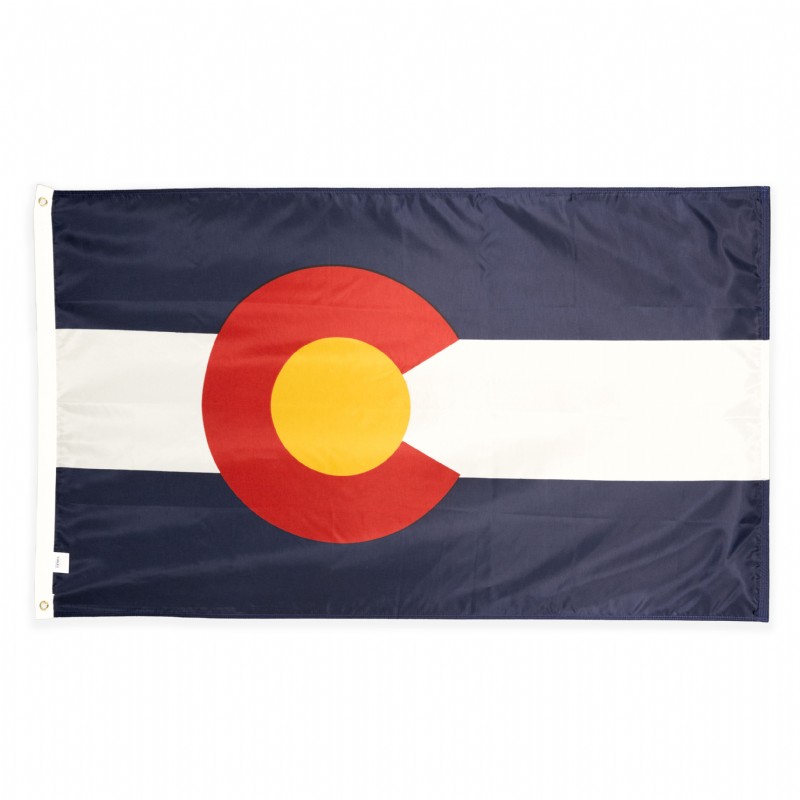 2 x 3' Nylon Colorado Flag