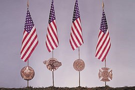 General Military - Aluminum Memorial Grave Markers