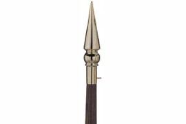 8 1/4" long Round Spears