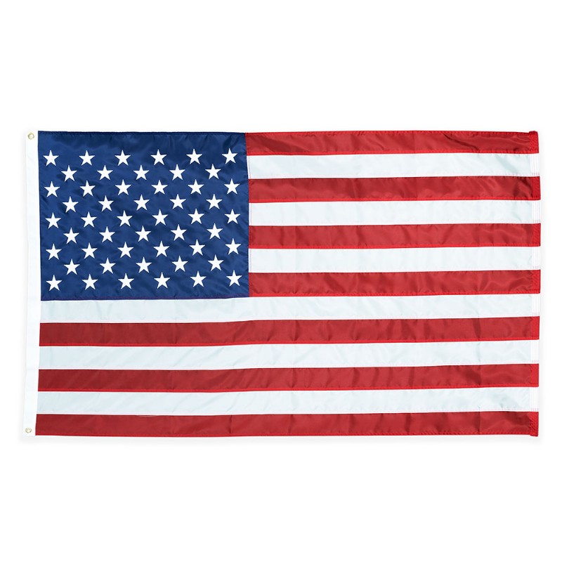 5'x8' Standard Nylon American Flag