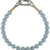 7" Beaded Retainer Ring - Silver