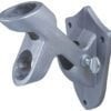 Bracket for Spinning Flagpole - 2 Position - Silver