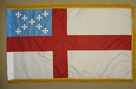 4 x 6' Nylon Episcopal Flag - Fringed